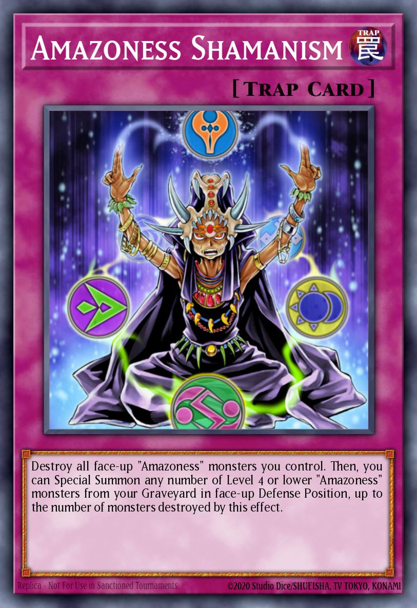 Amazoness Shamanism Super Rare DREV-EN088 Duelist Revolution Yugioh card
