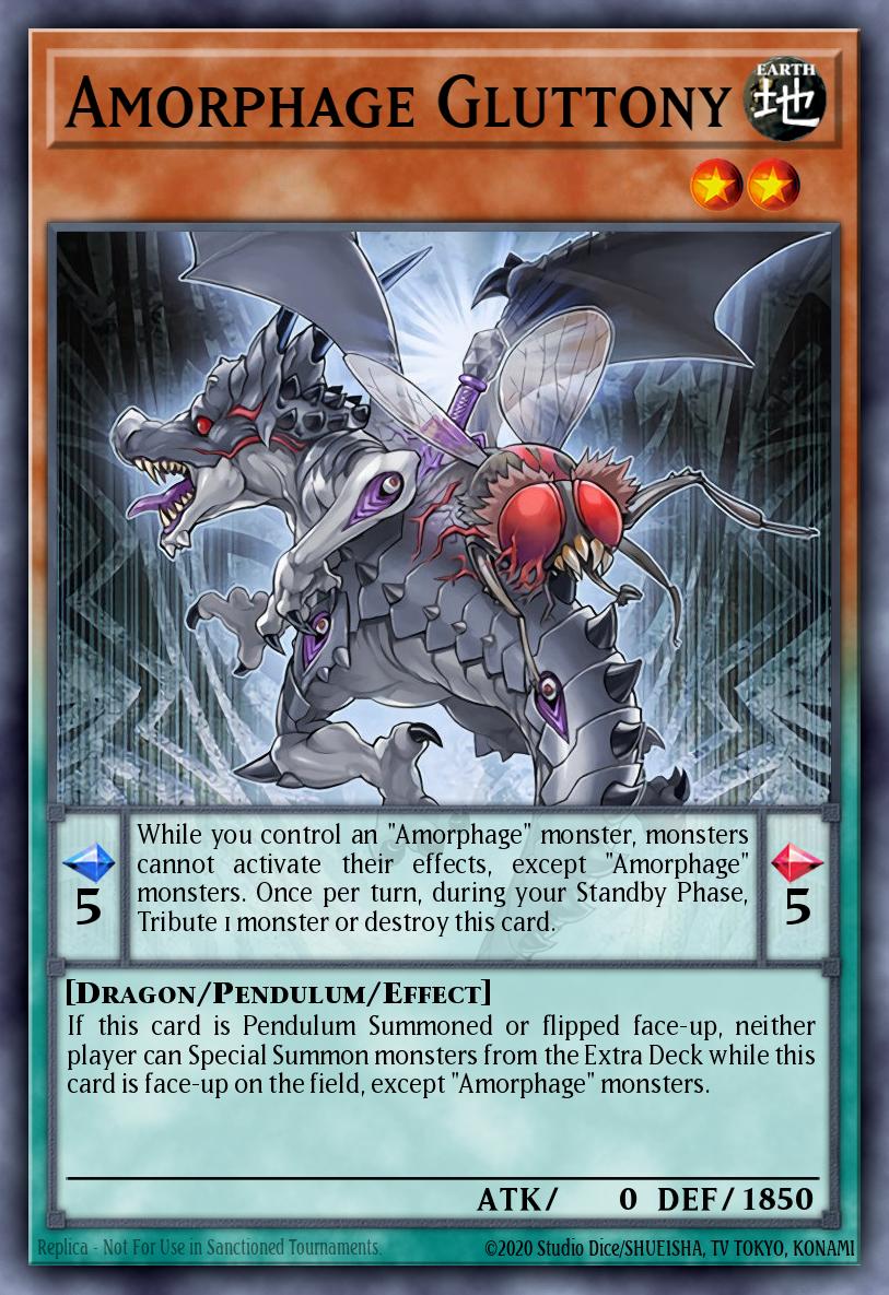 Amorphage Gluttony Rare SHVI-EN024 Shining Victories Yugioh card