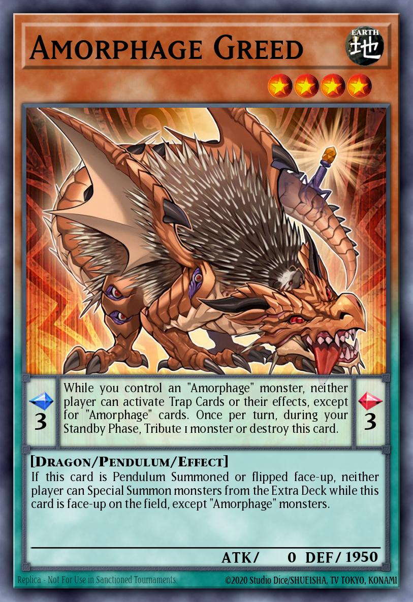 Amorphage Greed Rare SHVI-EN026 Shining Victories Yugioh card