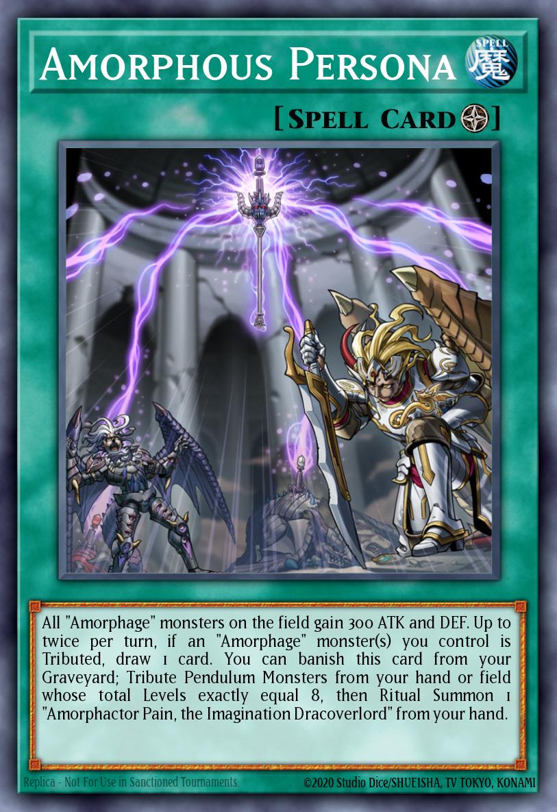 Amorphous Persona Common OP15-EN022 OTS Tournament Pack 15 Yugioh card