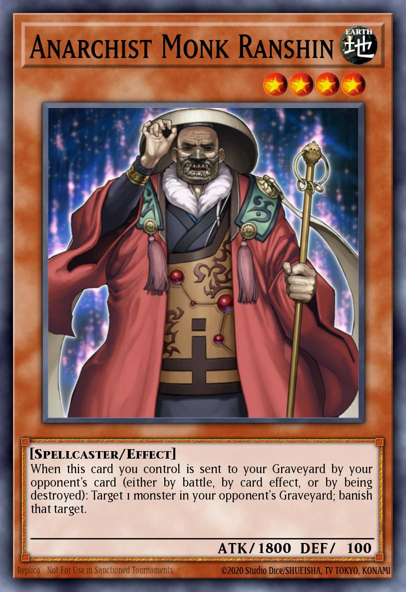 Anarchist Monk Ranshin Common BP02-EN092 Battle Pack 2 War of the Giants Yugioh card