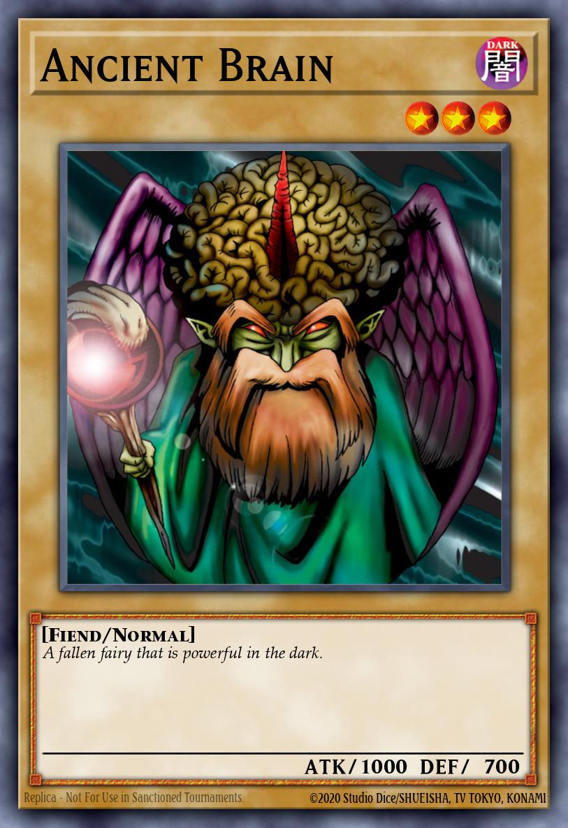 Ancient Brain Common MRD-082 Metal Raiders Yugioh card