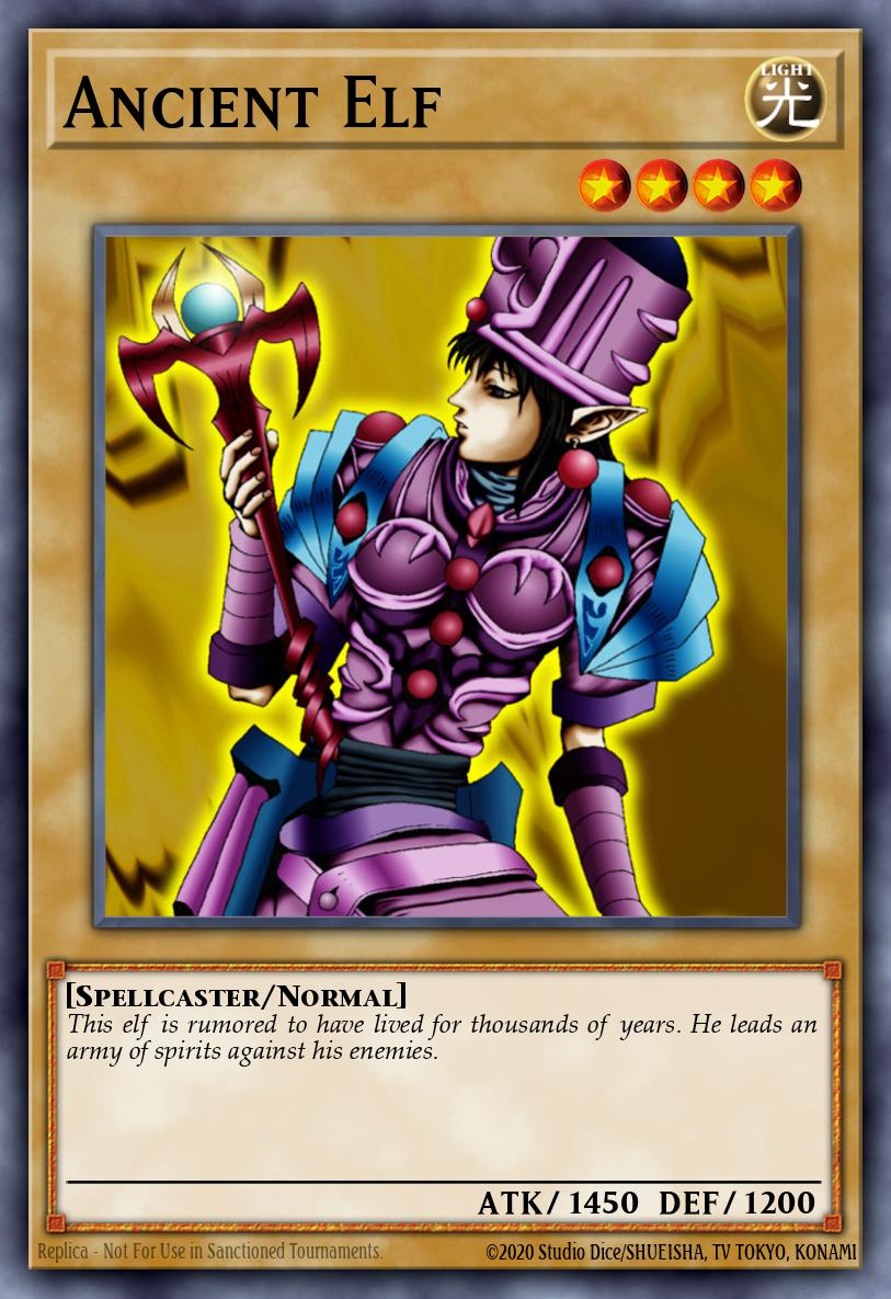 Ancient Elf Common MRD-037 Metal Raiders Yugioh card