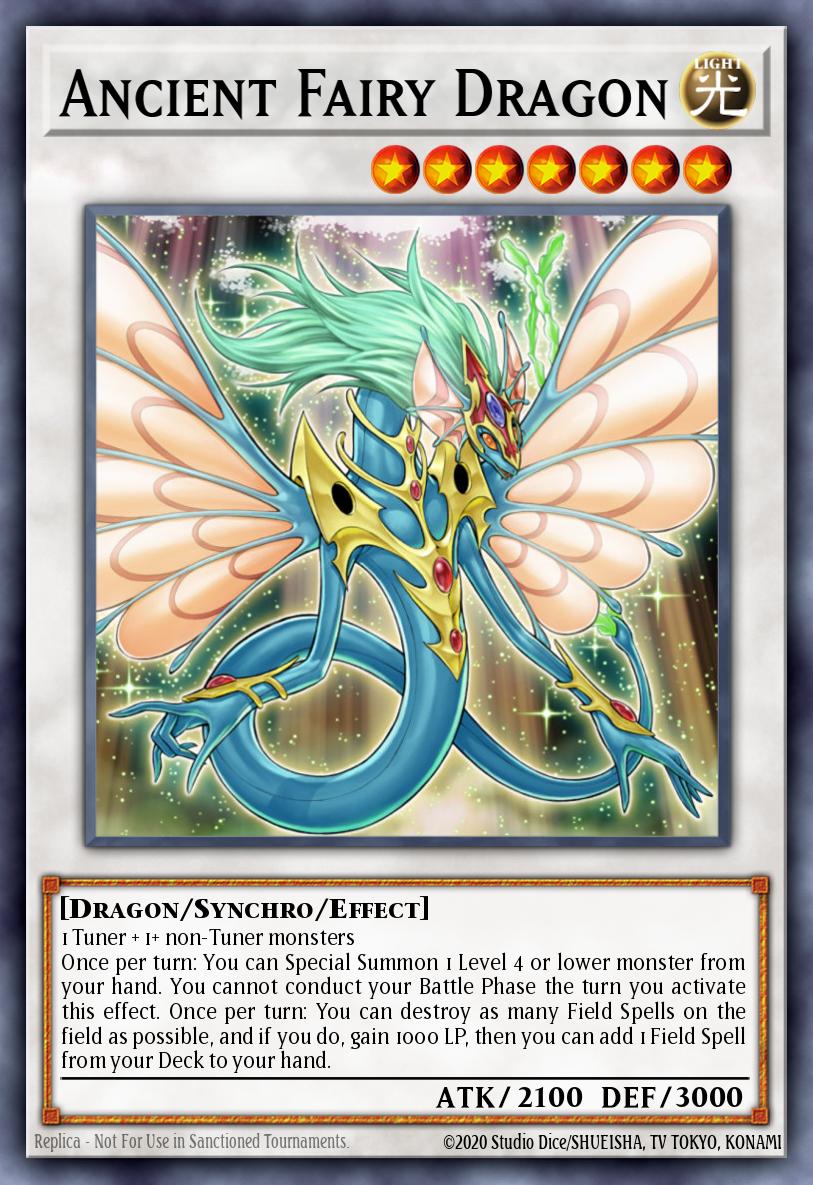 Ancient Fairy Dragon Super Rare RA01-EN030 25th Anniversary Rarity Collection Yugioh card