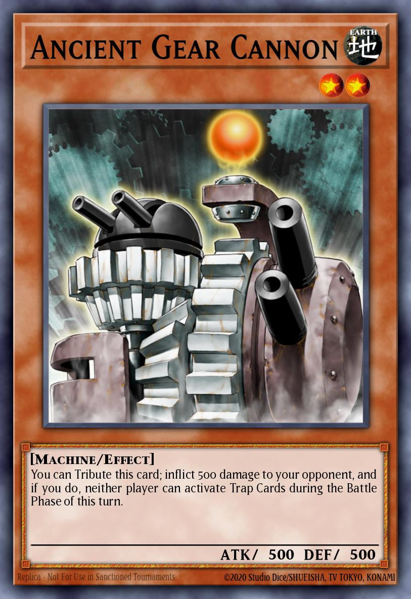 Ancient Gear Cannon Common DR04-EN129 Dark Revelation Volume 4 Yugioh card