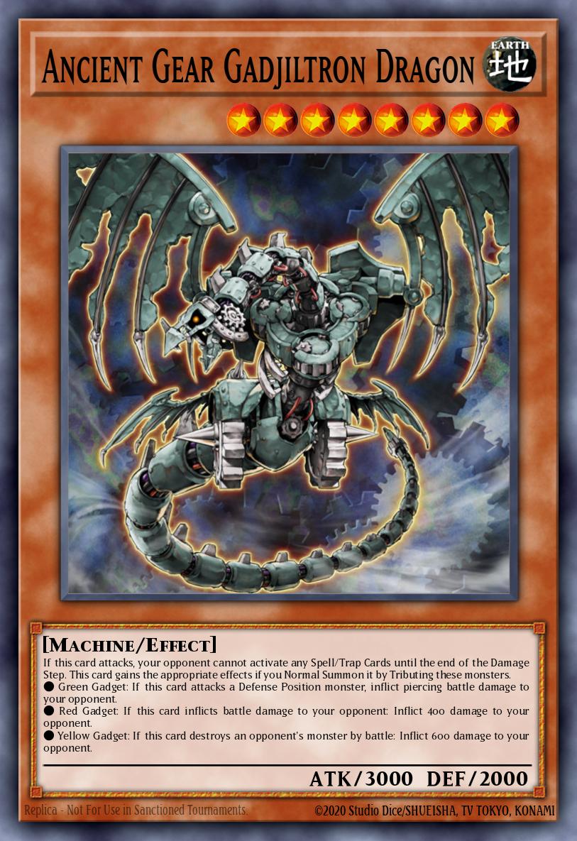 Ancient Gear Gadjiltron Dragon Common SDGR-EN013 Geargia Rampage Structure Deck Yugioh card