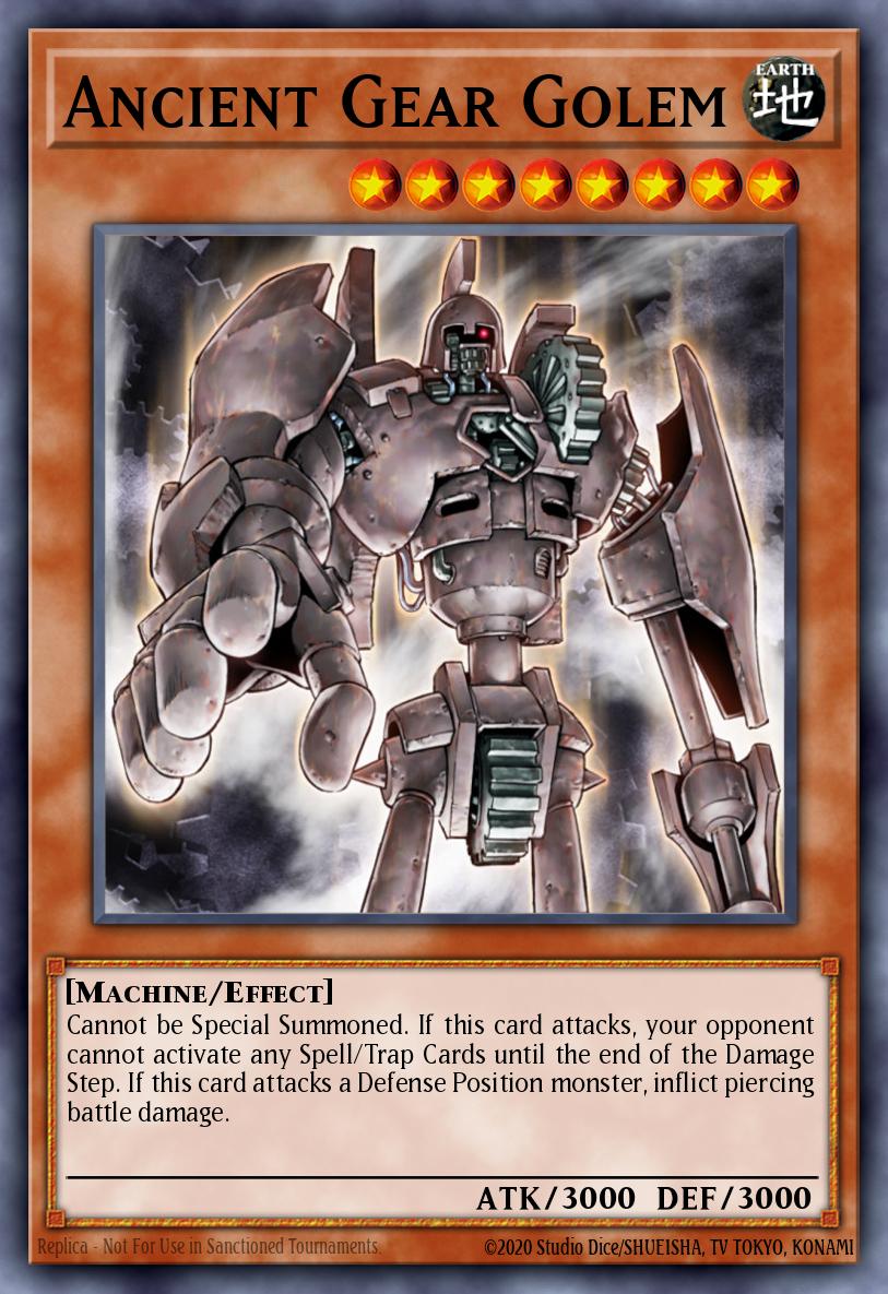 Ancient Gear Golem Mosaic Rare BP02-EN035 Battle Pack 2 War of the Giants Yugioh card