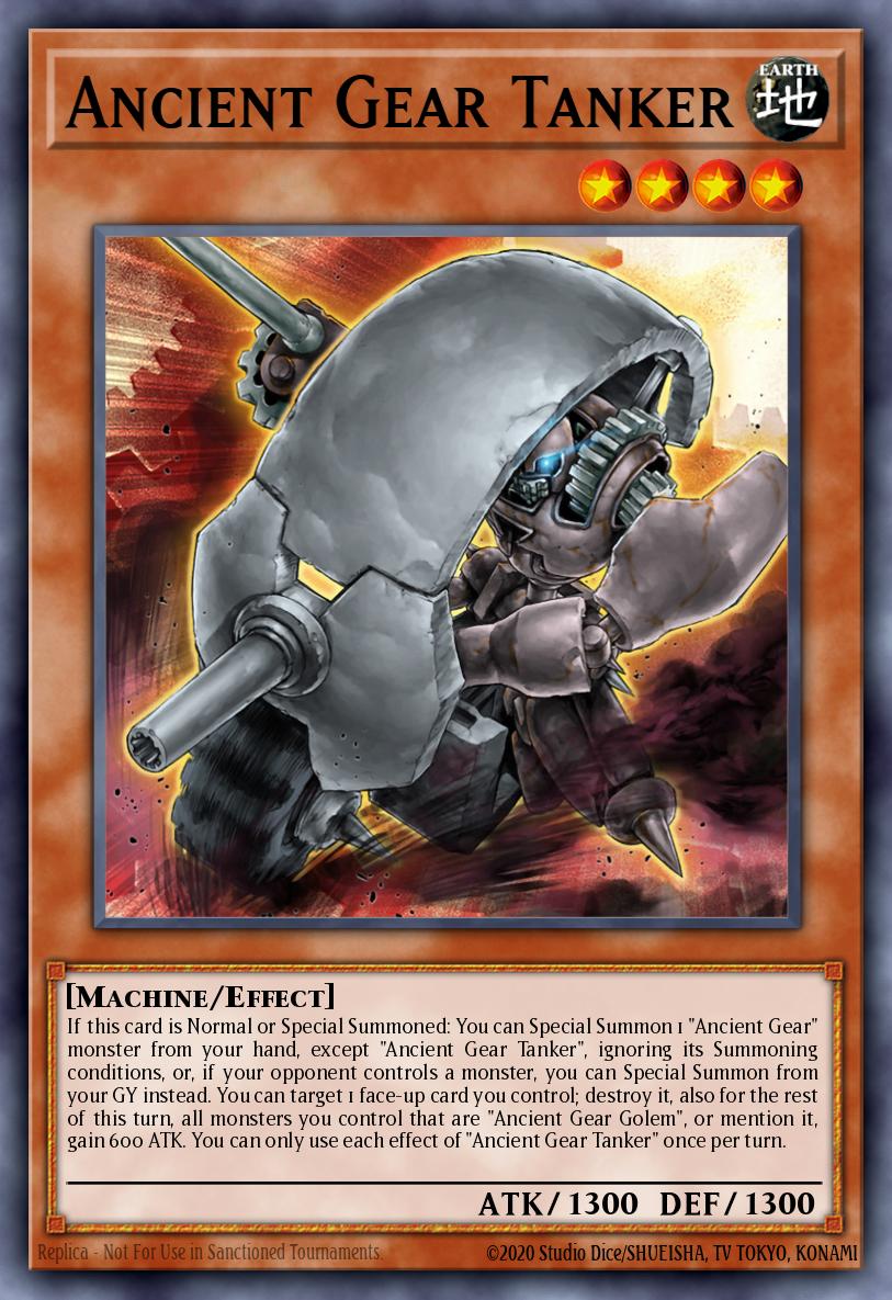 Ancient Gear Tanker Common MP25-EN342 2025 Mega-Pack Tin Yugioh card