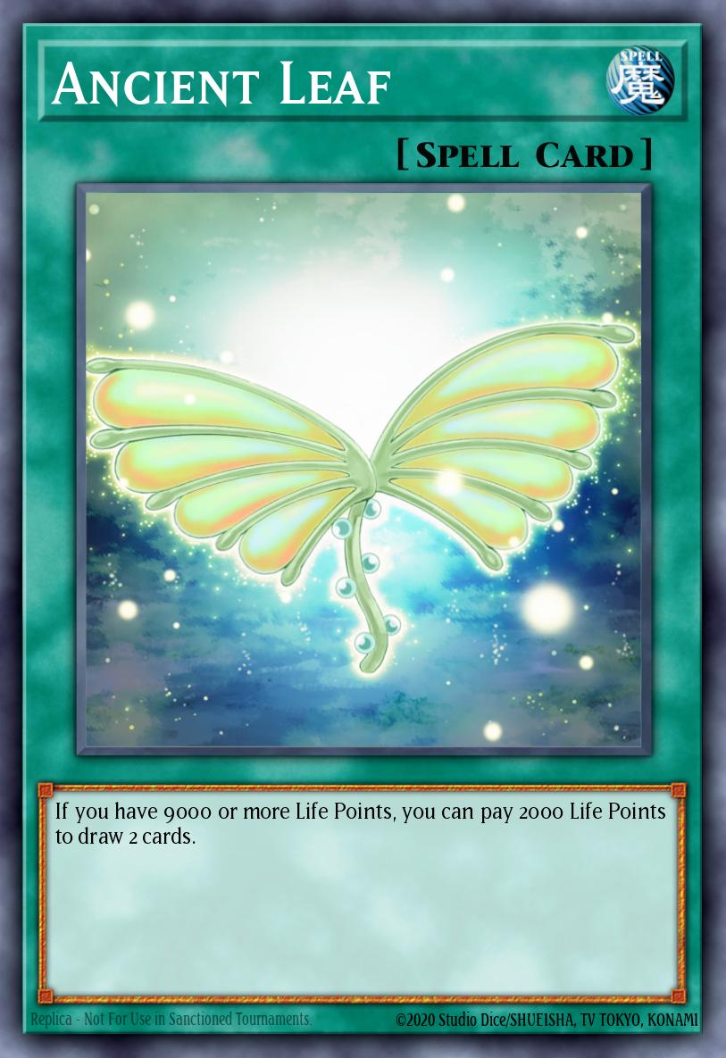 Ancient Leaf Short Print ANPR-EN061 Ancient Prophecy Yugioh card