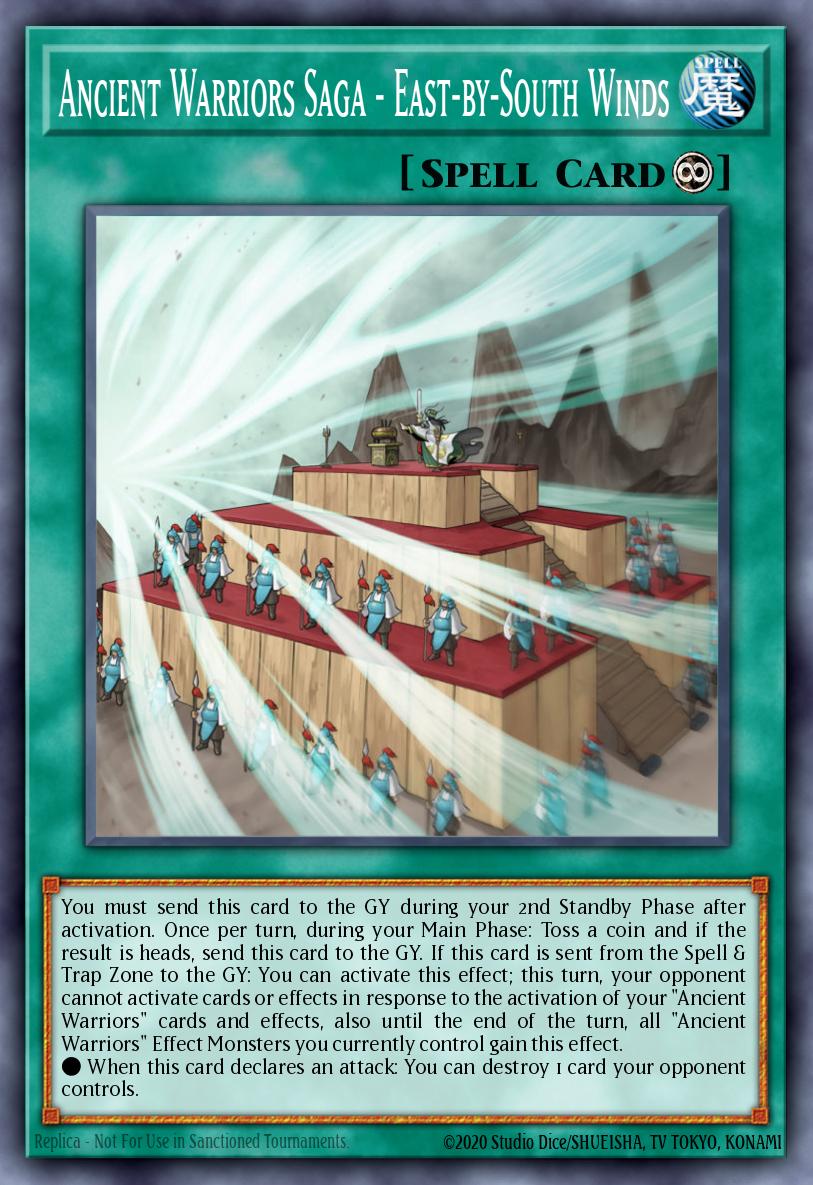 Ancient Warriors Saga - East-by-South Winds Common ROTD-EN060 Rise of the Duelist Yugioh card