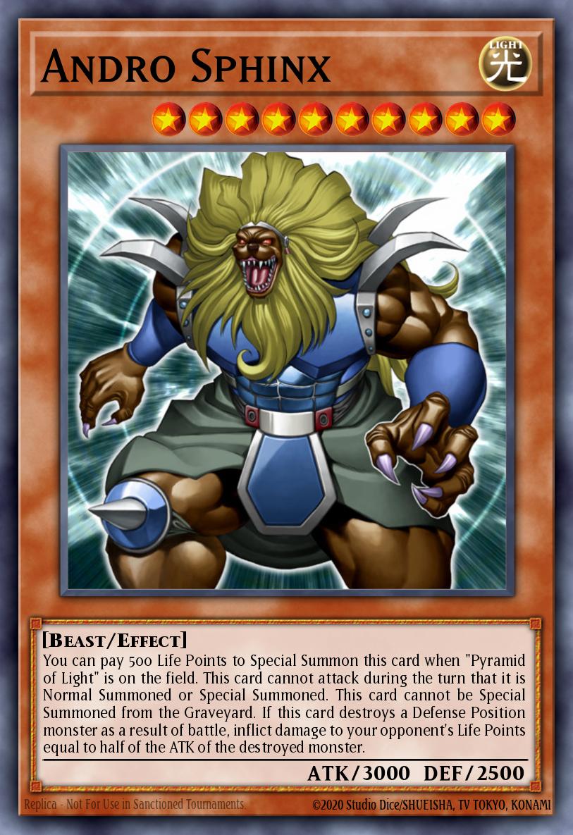 Andro Sphinx Ultra Rare EP1-EN002 Exclusive Pack Yugioh card