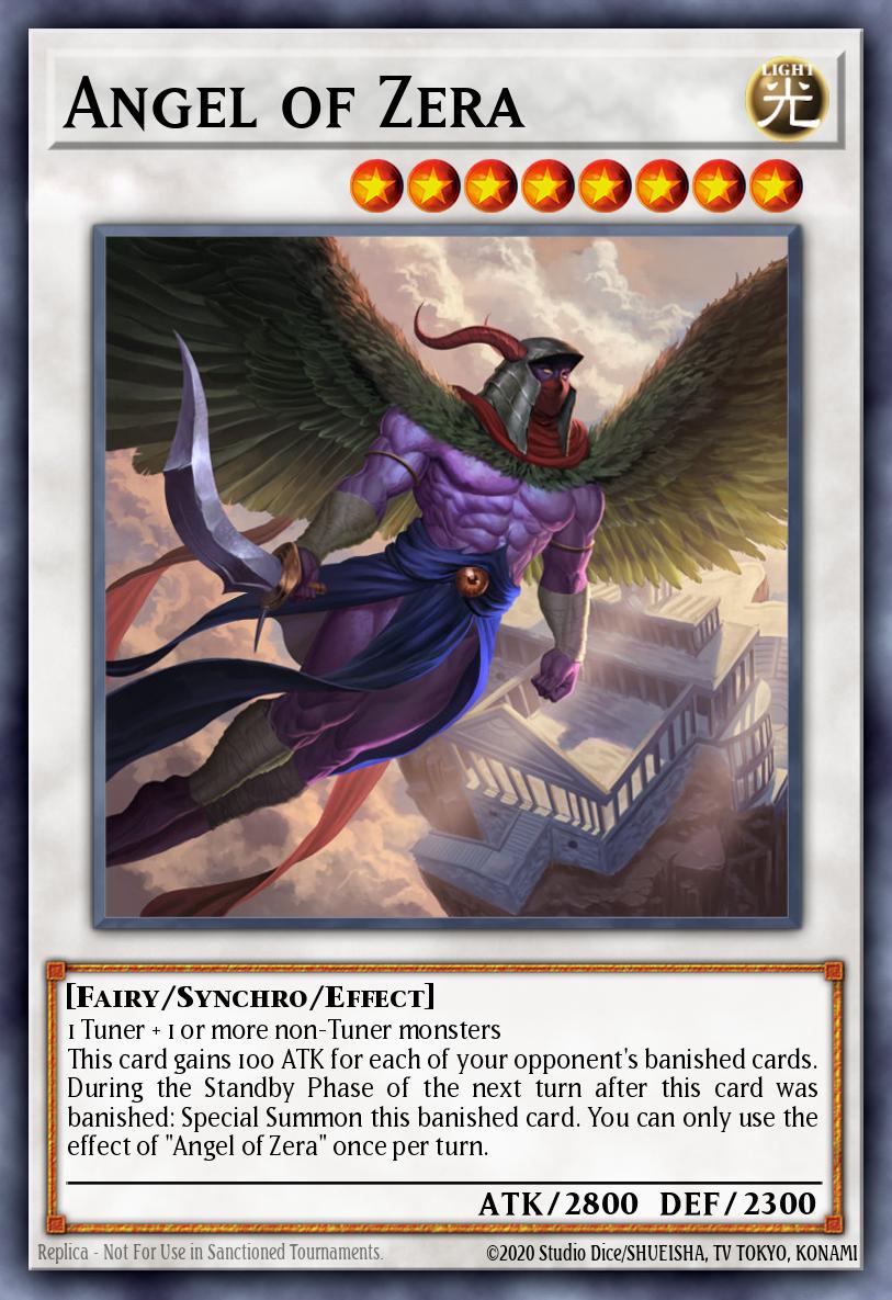 Angel of Zera Secret Rare MP14-EN116 2014 Mega-Tin Mega Pack Yugioh card