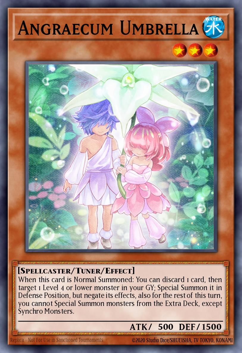 Angraecum Umbrella Ultra Rare DUOV-EN027 Duel Overload Yugioh card
