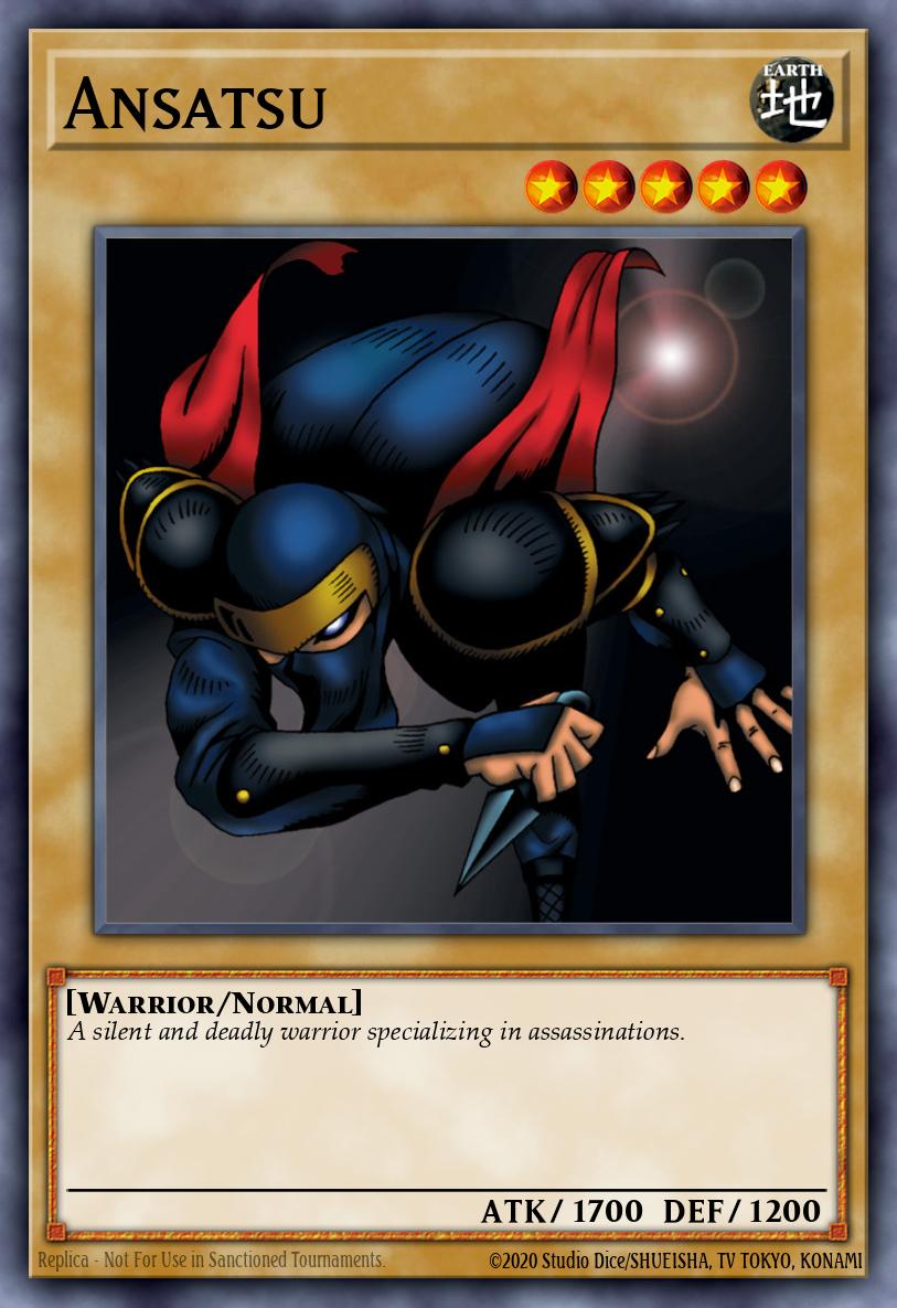 Ansatsu Common SDY-016 Starter Deck Yugi Yugioh card