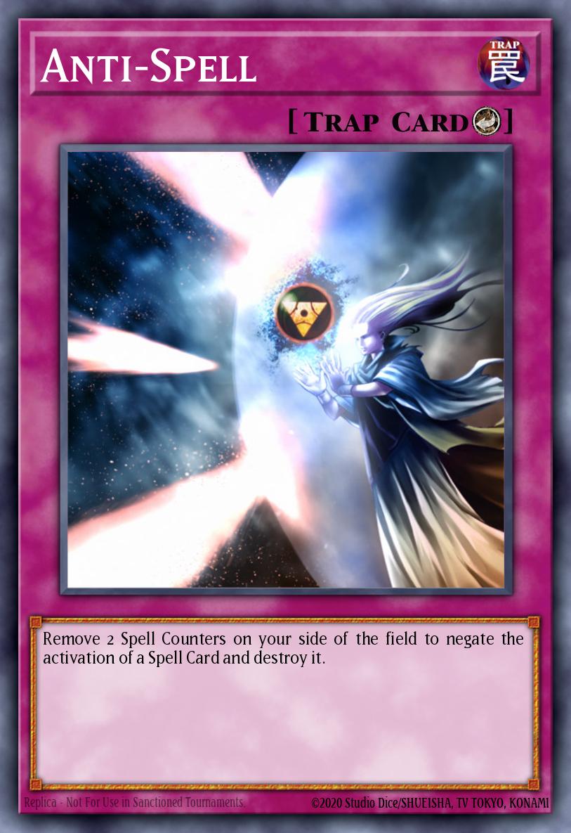 Anti-Spell Common DR1-EN158 Dark Revelation Volume 1 Yugioh card