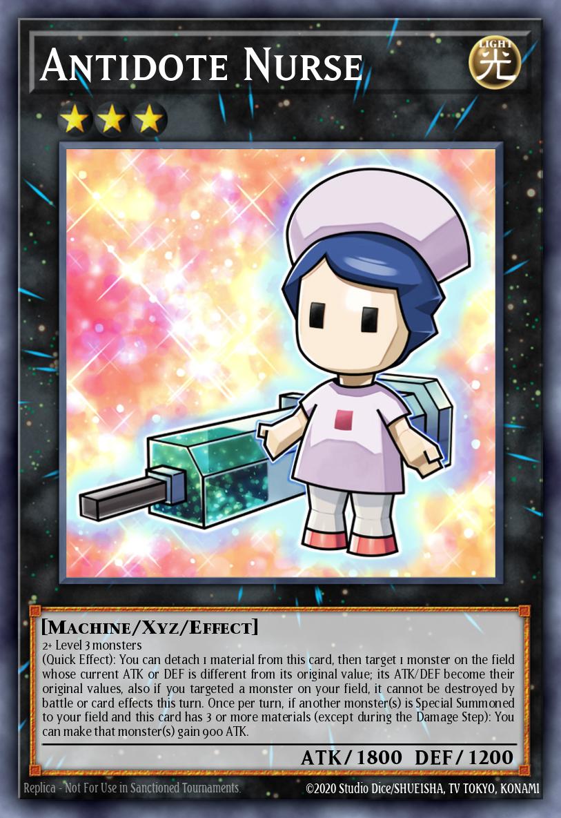 Antidote Nurse New MZTM-EN048 Maze of the Master Yugioh card