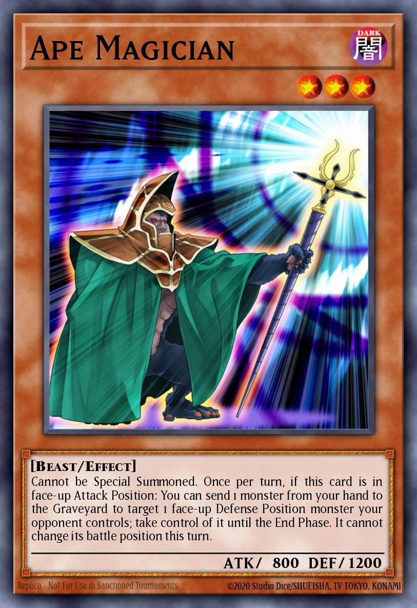 Ape Magician Common ABYR-EN092 Abyss Rising Yugioh card