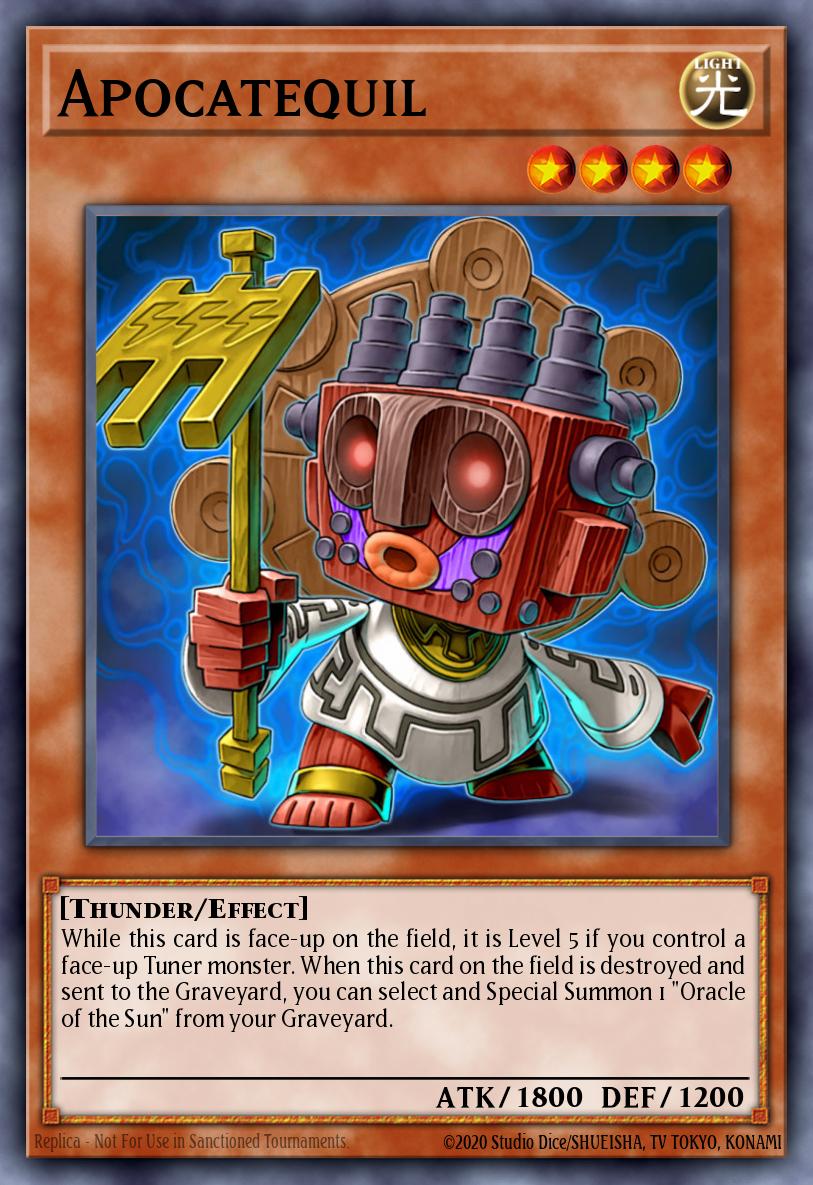 Apocatequil Common ABPF-EN022 Absolute Powerforce Yugioh card