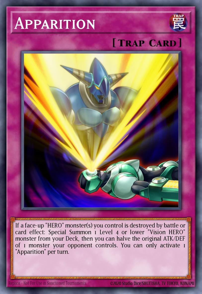 Apparition Common BLC1-EN087 Battles of Legend Chapter 1 Yugioh card