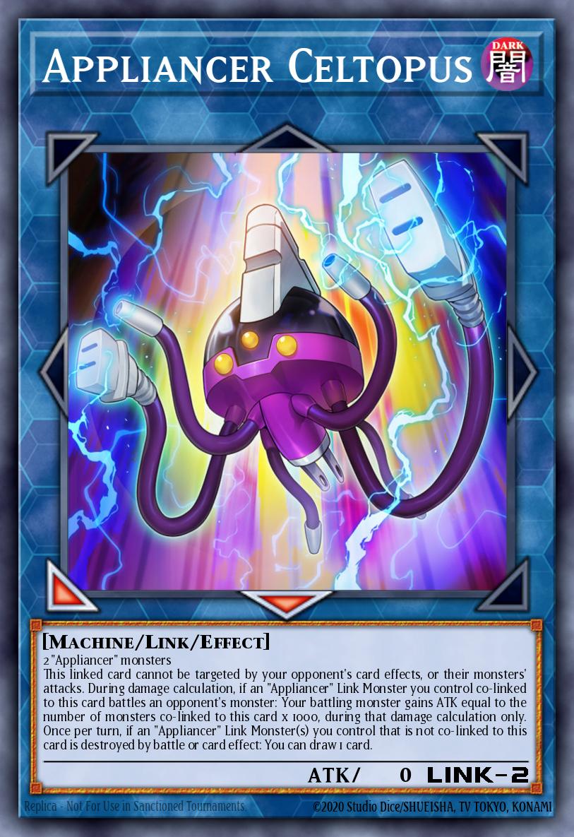 Appliancer Celtopus Ultra Rare BLAR-EN038 Battles of Legend Armageddon Yugioh card