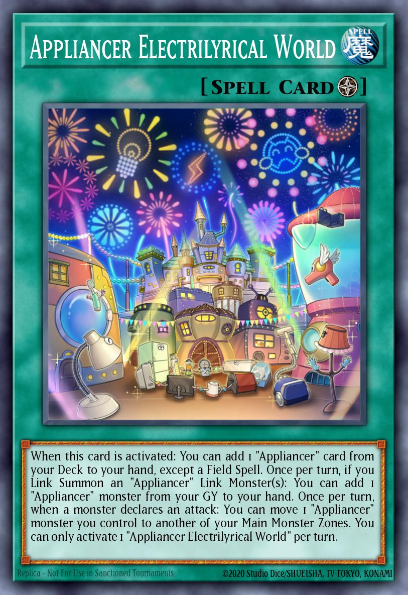 Appliancer Electrilyrical World Ultra Rare BLAR-EN045 Battles of Legend Armageddon Yugioh card