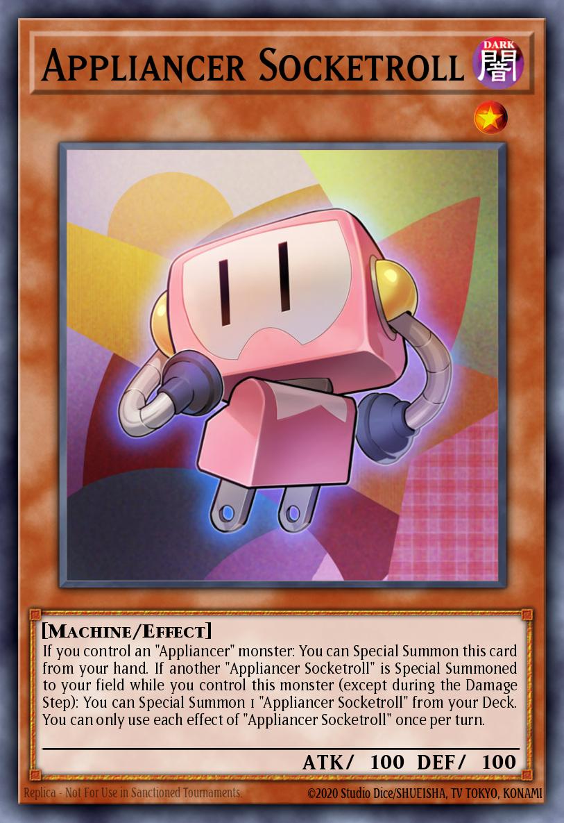 Appliancer Socketroll Ultra Rare BLAR-EN035 Battles of Legend Armageddon Yugioh card