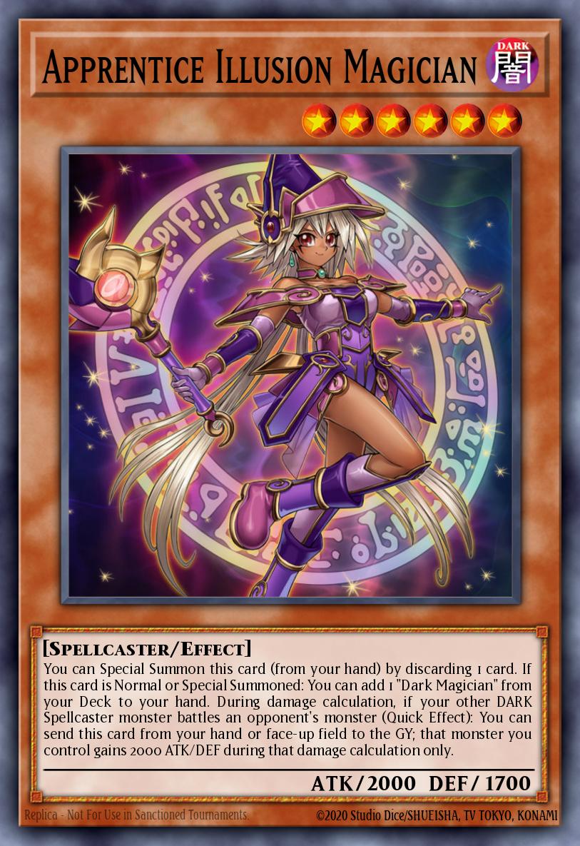 Apprentice Illusion Magician Ultra Rare LEDD-ENA03 Legendary Dragon Decks Yugioh card