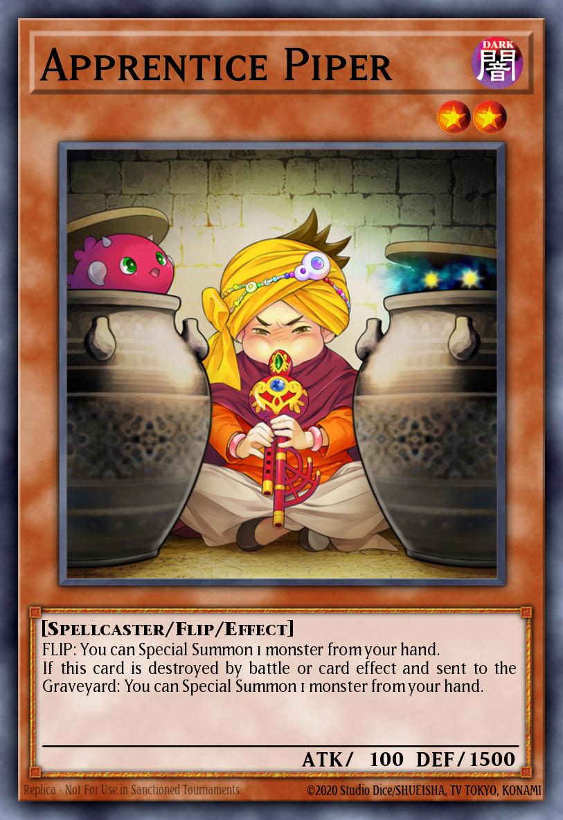Apprentice Piper Common STAS-EN011 2-Player Starter Set Yugioh card