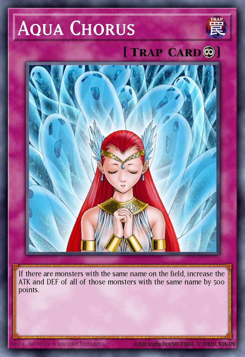 Aqua Chorus Common SGX3-ENI34 Speed Duel GX Duelists of Shadows Yugioh card