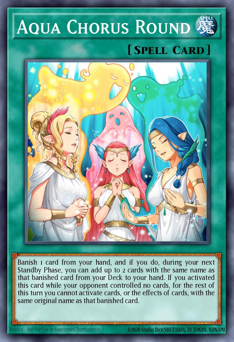 Aqua Chorus Round Common MP24-EN378 25th Anniversary Tin Dueling Mirrors Yugioh card