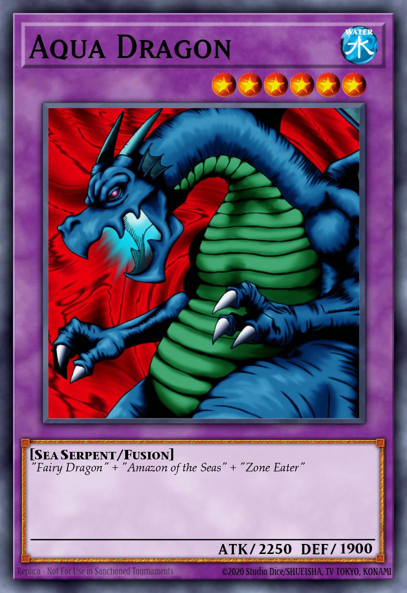 Aqua Dragon Common MDP2-EN013 McDonalds Promotional Cards 2 Yugioh card