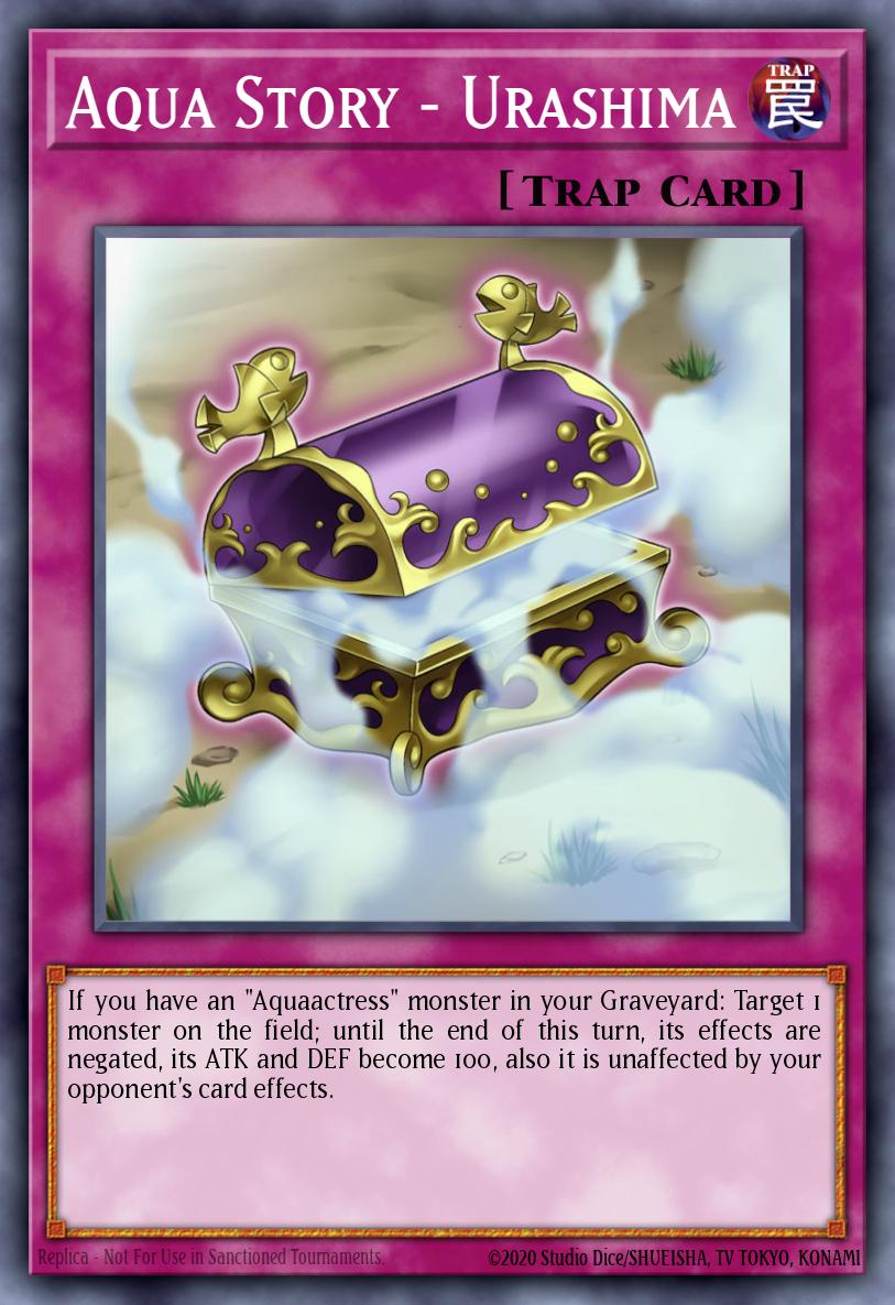 Aqua Story - Urashima Super Rare DRL2-EN045 Dragons of Legend 2 Yugioh card