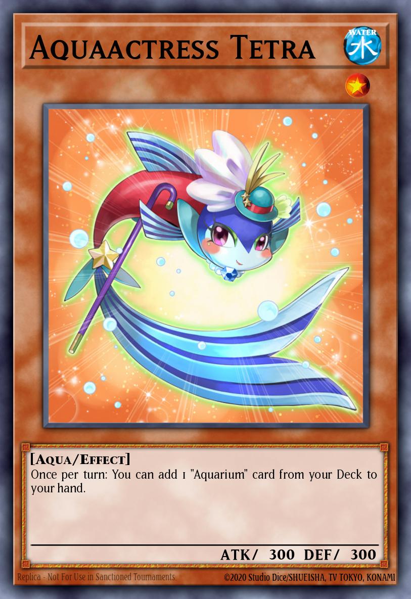 Aquaactress Tetra Super Rare DRL2-EN039 Dragons of Legend 2 Yugioh card