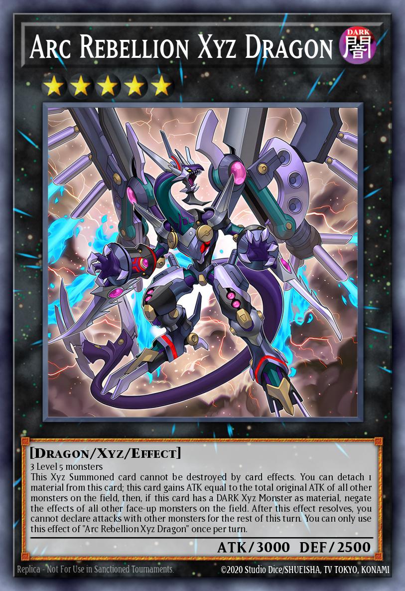 Arc Rebellion Xyz Dragon Ultra Rare BLGG-EN100 Battles of Legend: Glorious Gallery Yugioh card
