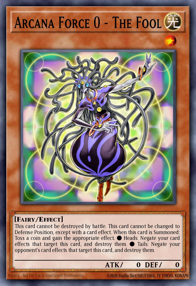 Arcana Force 0 - The Fool Duel Terminal Normal Parallel Rare DT06-EN014 Duel Terminal 6a Yugioh card