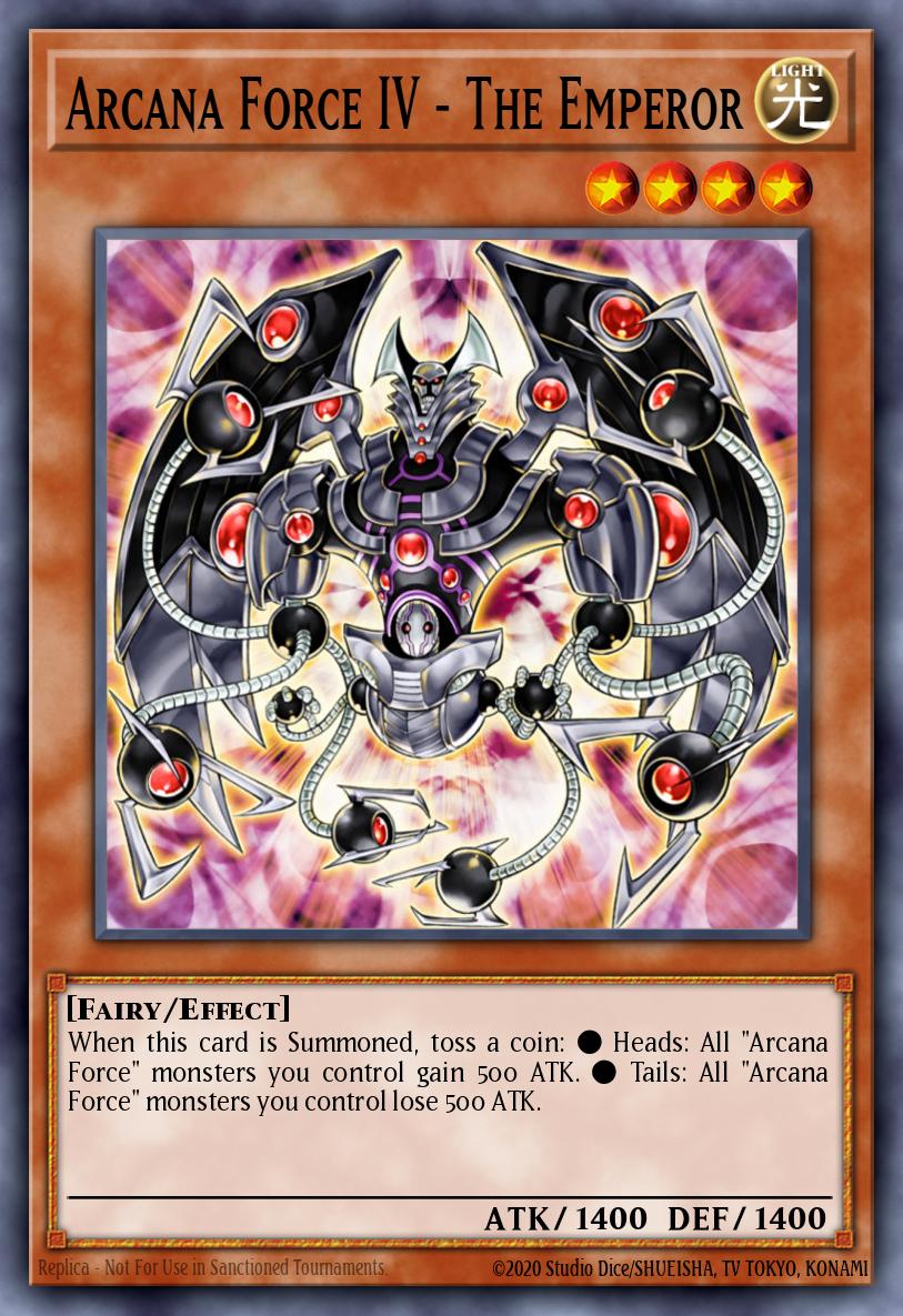 Arcana Force IV - The Emperor Common LODT-EN011 Light of Destruction Yugioh card