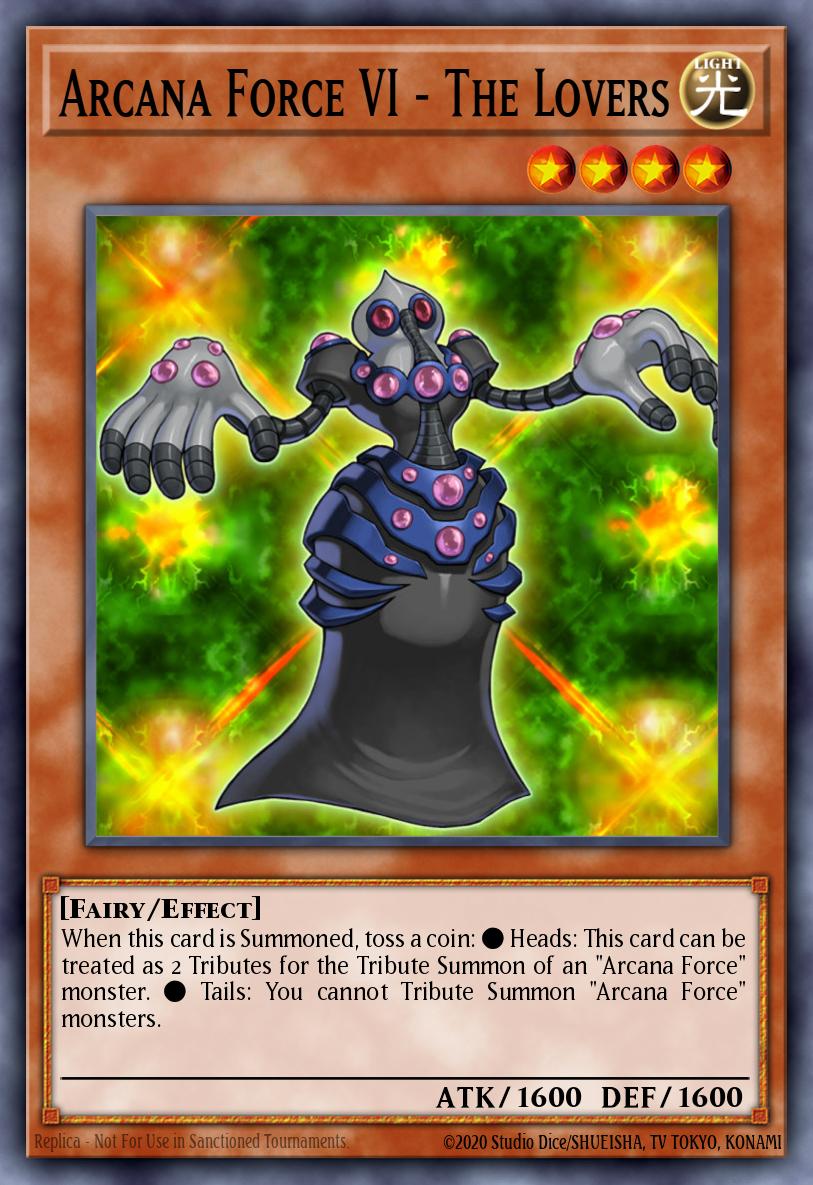 Arcana Force VI - The Lovers Common LODT-EN012 Light of Destruction Yugioh card