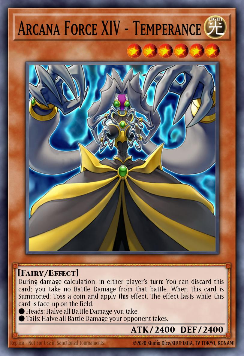 Arcana Force XIV - Temperance Common BP01-EN151 Battle Pack Epic Dawn Yugioh card
