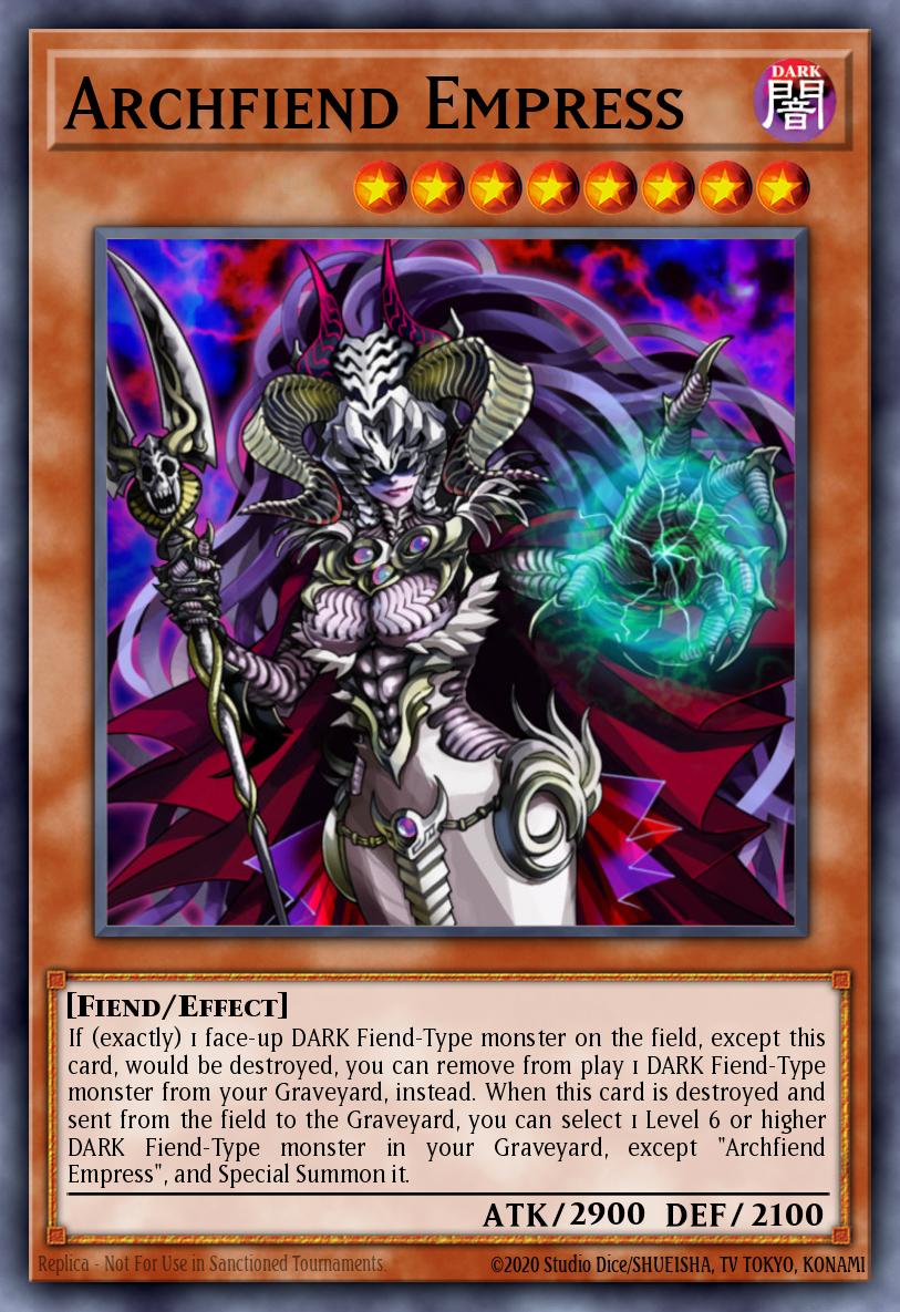 Archfiend Empress Ultra Rare LDS3-EN007 Legendary Duelists Season 3 Yugioh card
