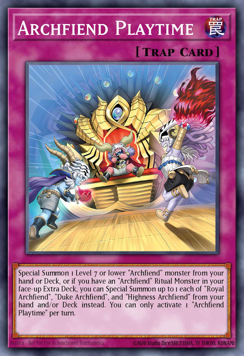 Archfiend Playtime Common BPRO-EN073 Burst Protocol Yugioh card