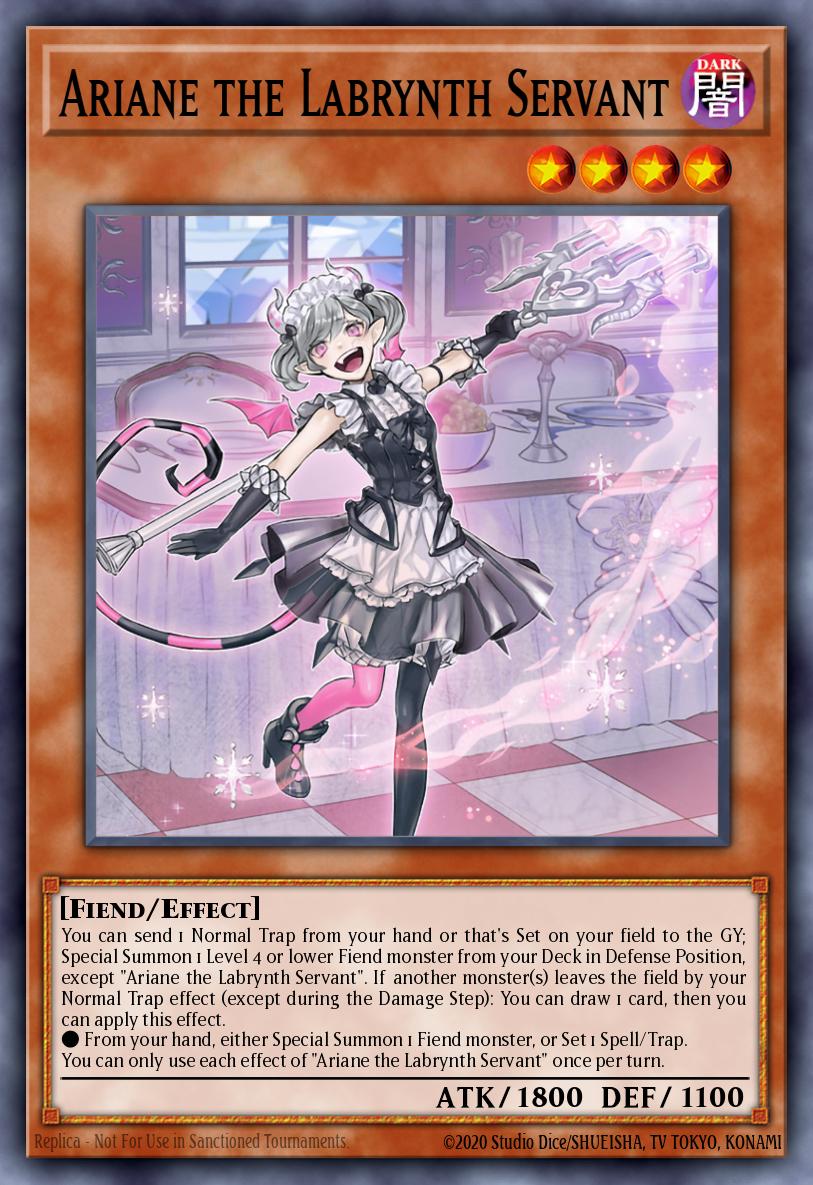 Ariane the Labrynth Servant Prismatic Secret Rare MP23-EN228 25th Anniversary Tin Dueling Heroes Mega Pack Yugioh card