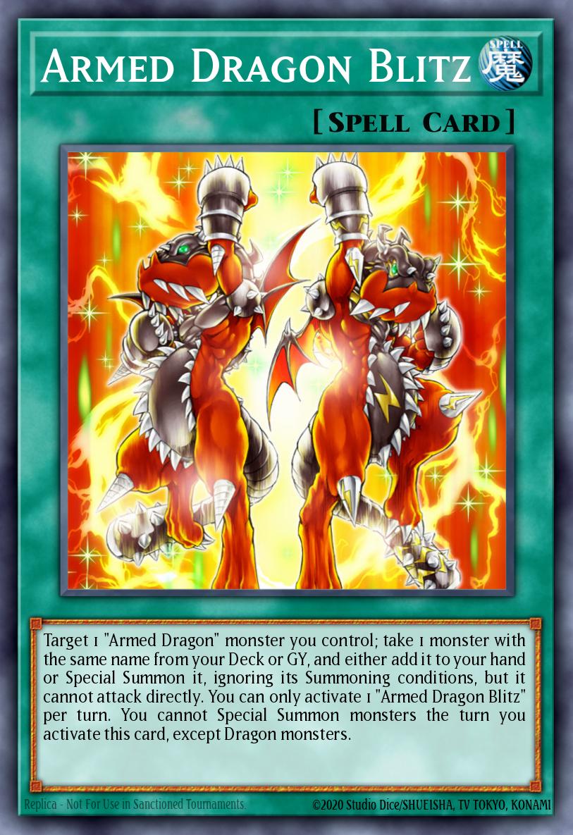 Armed Dragon Blitz Common MP22-EN030 2022 Tin of the Pharaohs Gods Yugioh card