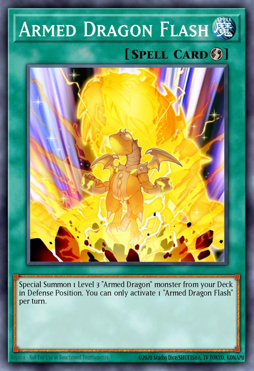 Armed Dragon Flash Rare MP22-EN029 2022 Tin of the Pharaohs Gods Yugioh card