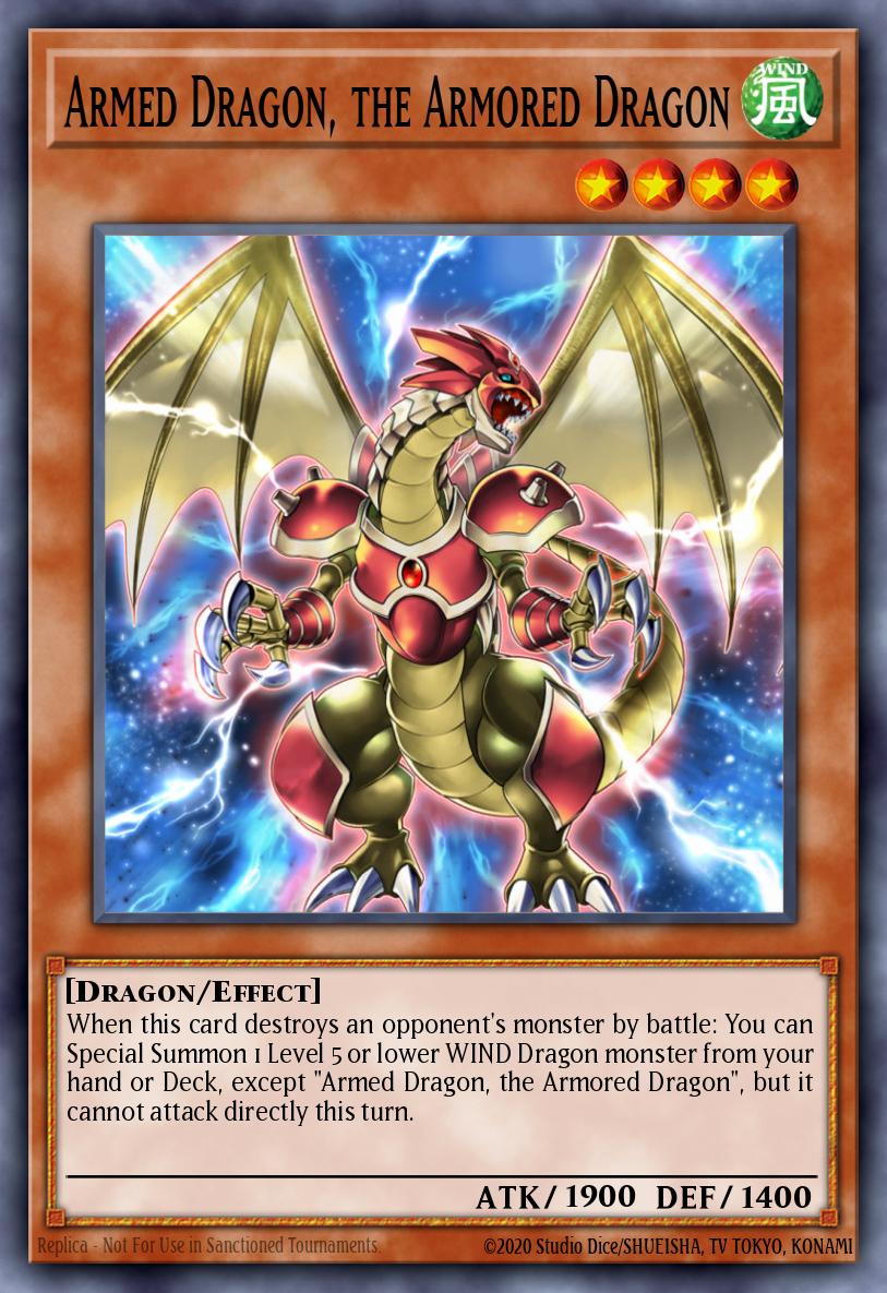 Armed Dragon the Armored Dragon Secret Rare HAC1-EN173 Hidden Arsenal Chapter 1 Yugioh card