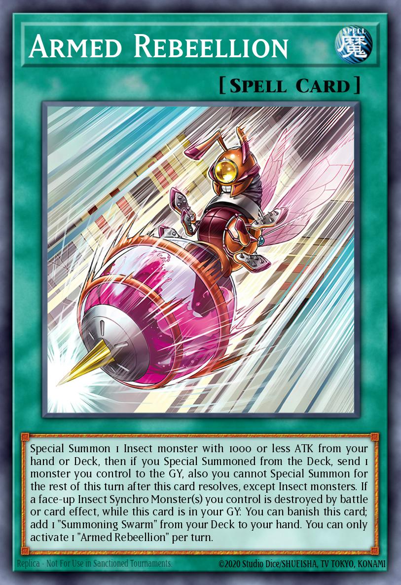 Armed Rebeellion Common ROTA-EN051 Rage of the Abyss Yugioh card