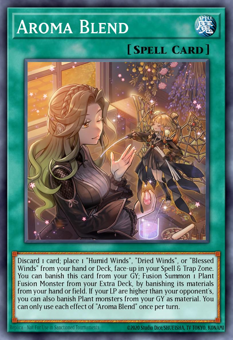 Aroma Blend Common PHNI-EN068 Phantom Nightmare Yugioh card