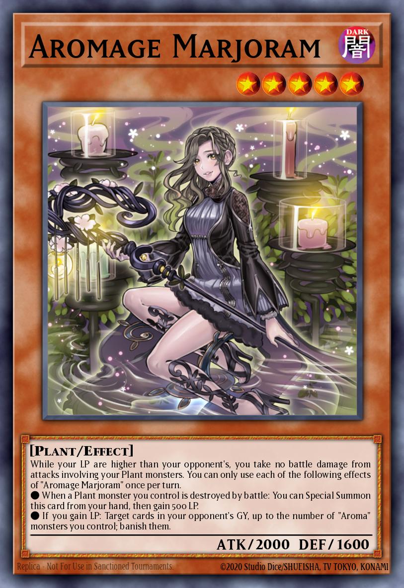Aromage Marjoram Common CHIM-EN018 Chaos Impact Yugioh card