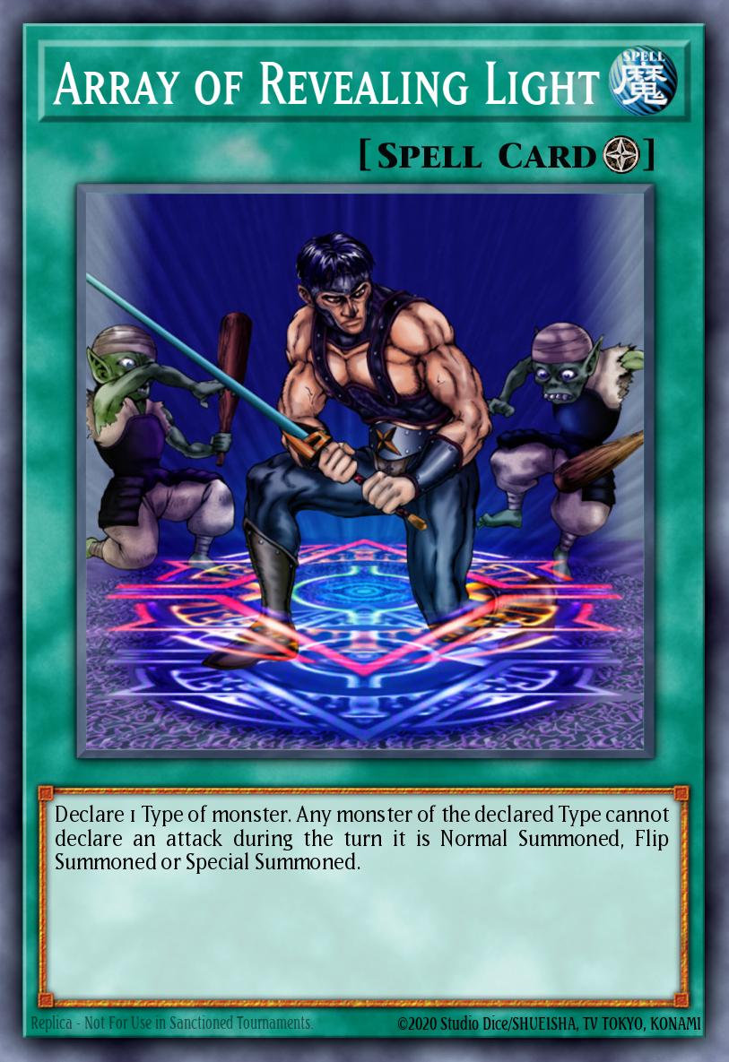 Array of Revealing Light Common DB2-EN148 Dark Beginning 2 Yugioh card