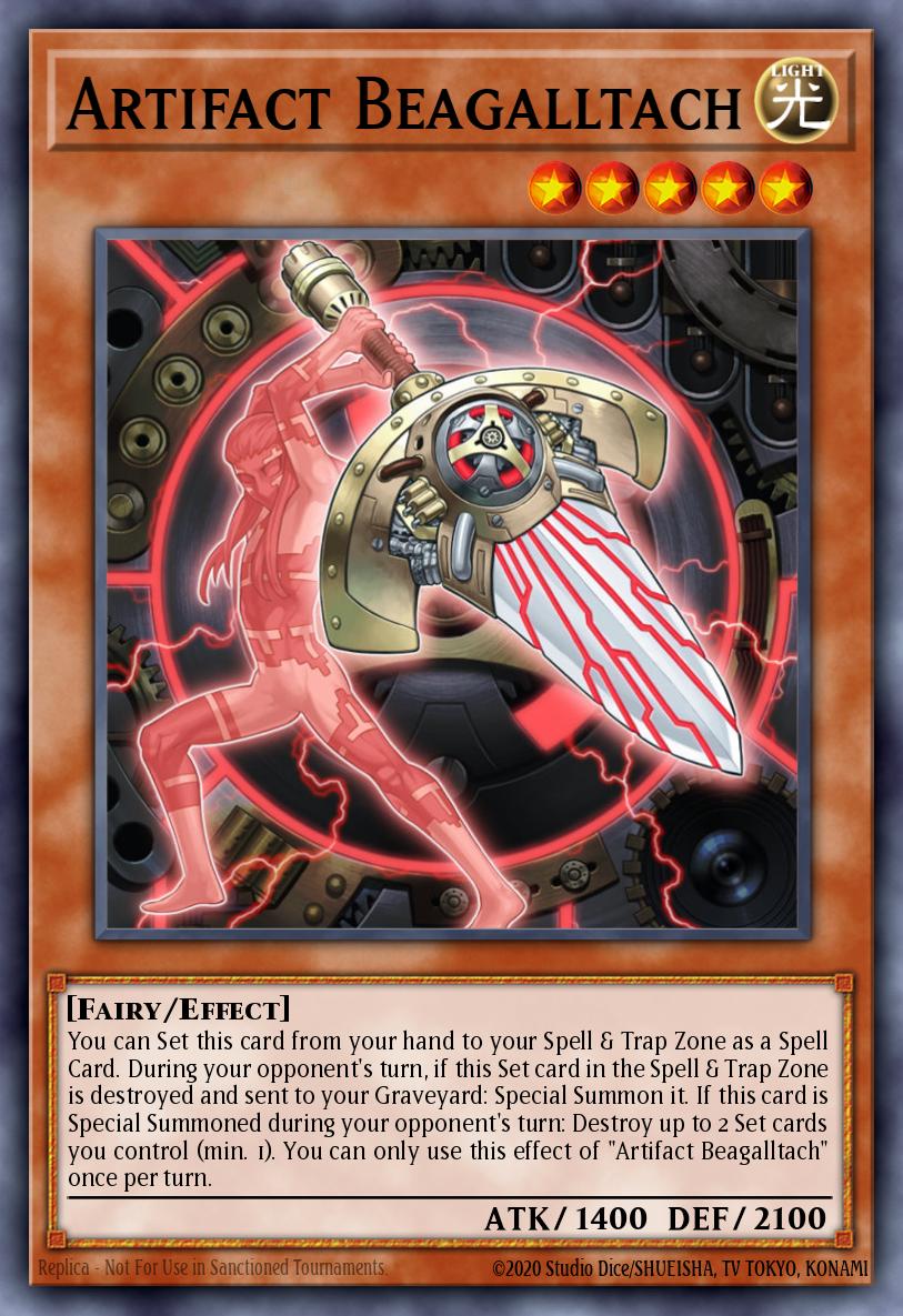 Artifact Beagalltach Common MP15-EN007 2015 Mega-Tin Mega Pack Yugioh card