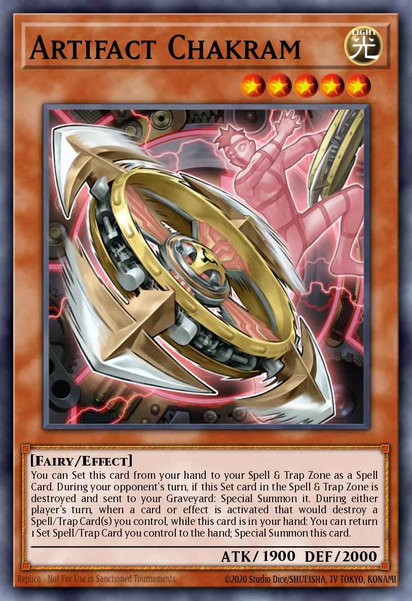 Artifact Chakram Common MP15-EN088 2015 Mega-Tin Mega Pack Yugioh card